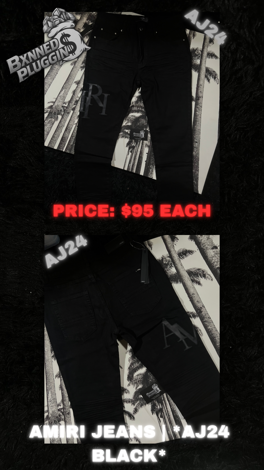 AMIRI JEANS (AJ)