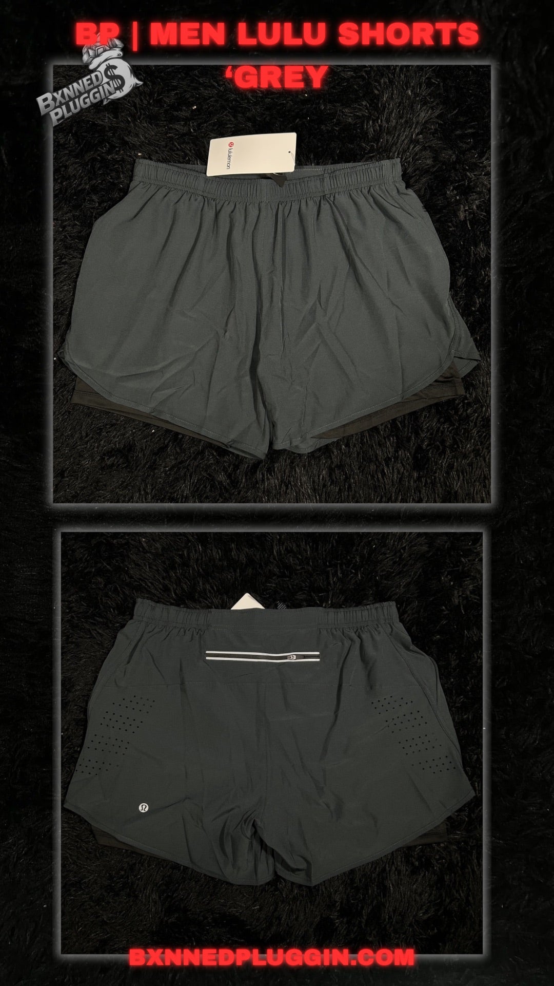 BP/ LULU SHORTS (M= FIT LIKE S)