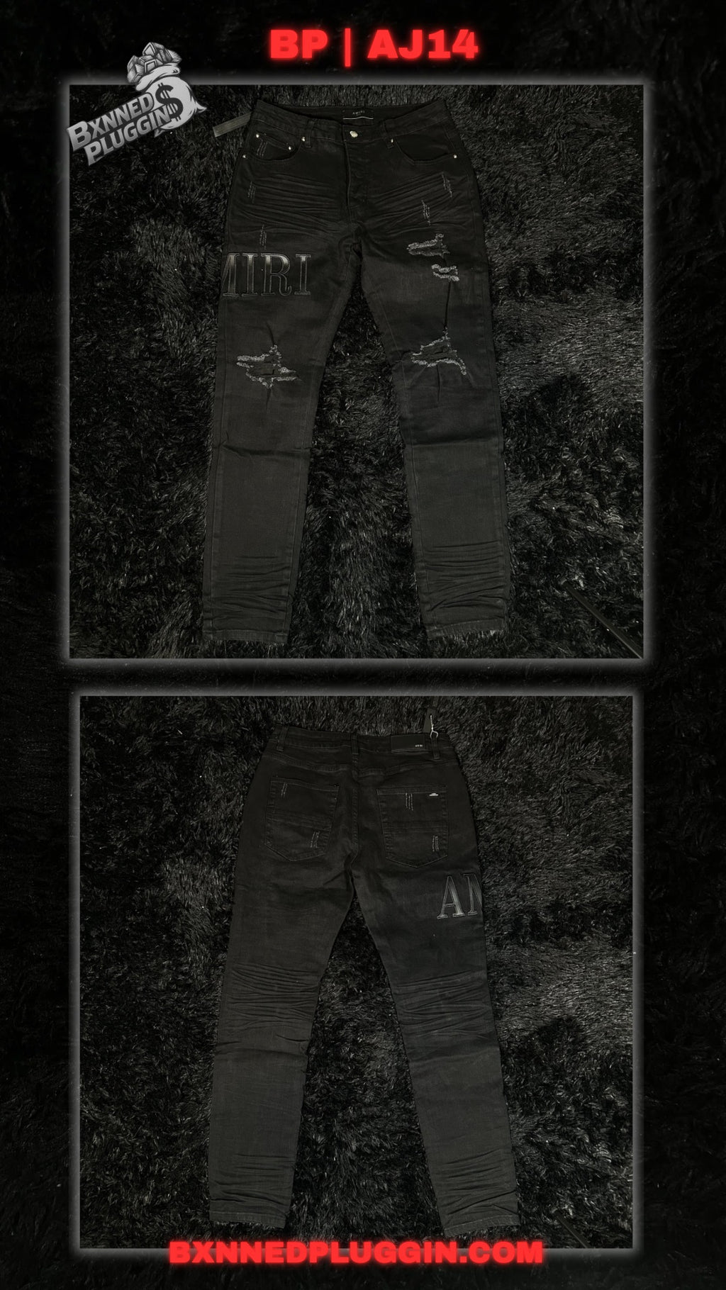 AMIRI JEANS (AJ)